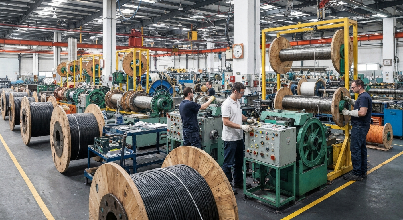 Cable & Wire Manufacturing Material Handling Solutions - PowerHandling