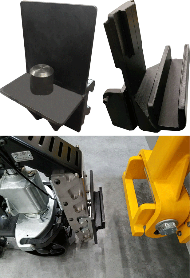 PowerCart H-Series custom hitch options